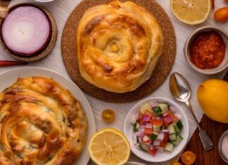 Balkan mutfağı, yüzyıllardır farklı kültürlerin etkileşimiyle şekillenmiş ve bölge halklarının yaşam biçimlerine göre zenginleşmiştir. Osmanlı İmparatorluğu’nun uzun süre bölgede hâkimiyet kurması, mutfak kültürünü derinden etkilemiş, hem yerel hem de Türk yemekleri Balkan sofralarının bir parçası haline gelmiştir. Aynı zamanda Yunan, Slav ve Avusturya-Macaristan etkileri de bu mutfağın çeşitliliğine katkıda bulunmuştur. Bu nedenle Balkan yemekleri hem Doğu hem Batı tatlarını bir araya getiren özel bir sentez niteliğindedir. Başlıklı bir haber görseli.