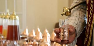 Şerbet, tarih boyunca özellikle Osmanlı mutfağında önemli bir yere sahip olmuştur. Tatlı ve aromatik içeriğiyle sofraları süsleyen bu içecek, hem ferahlatıcı hem de kültürel bir simge olarak kabul edilir. Geleneksel olarak meyve özleri, baharatlar ve şeker ile hazırlanan şerbet, yüzyıllardır soğuk ve sıcak şekilde tüketilmektedir. Konulu bir haber görseli.