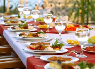 Toplumların en eski ve en canlı ritüellerinden biri olan düğünler, yalnızca iki insanın hayatını birleştirdiği törenler değil, aynı zamanda kültürel sürekliliğin ve toplumsal birlikteliğin sahnelendiği özel anlar olarak kabul edilir. Bu törenlerin merkezinde yer alan Düğün Yemeği, paylaşmanın, bereketin ve misafirperverliğin güçlü bir simgesi olarak öne çıkar. Türkiye’de düğün sofraları, yüzyıllardır farklı coğrafyaların, iklimlerin ve geleneklerin etkisiyle zenginleşmiş; her bölgede kendine özgü bir kimlik kazanmıştır. Konulu bir haber görseli.