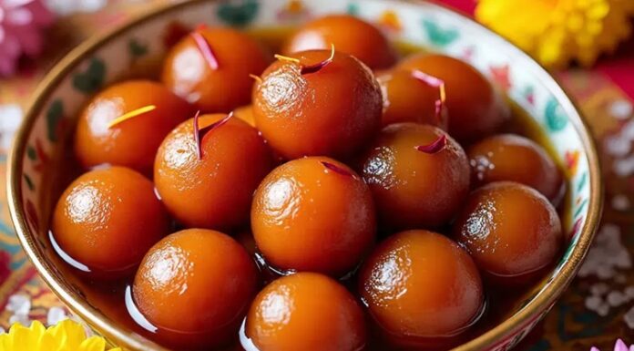 Hindistan’ın en sevilen tatlılarından biri olan Gulab Jamun, son yıllarda sadece Güney Asya’da değil dünya genelinde tatlı severlerin dikkatini çekmeye devam ediyor. Paylaşılan videolar, sokak lezzeti kültürü ve uluslararası restoran zincirlerinin menülerine eklemesi sayesinde gulab jamun, küresel gastronomide kendine daha fazla yer edinmeye başladı. Geleneksel hazırlama yöntemi, yoğun kıvamlı şerbeti ve kendine özgü baharat aromalarıyla öne çıkan tatlı, şimdilerde Batı ülkelerinde bile aranan tatlar arasına girdi. Konulu bir haber görseli.